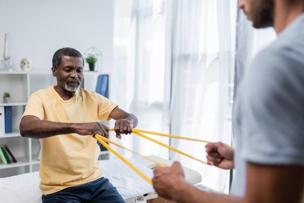 Rehab resistance bands photo